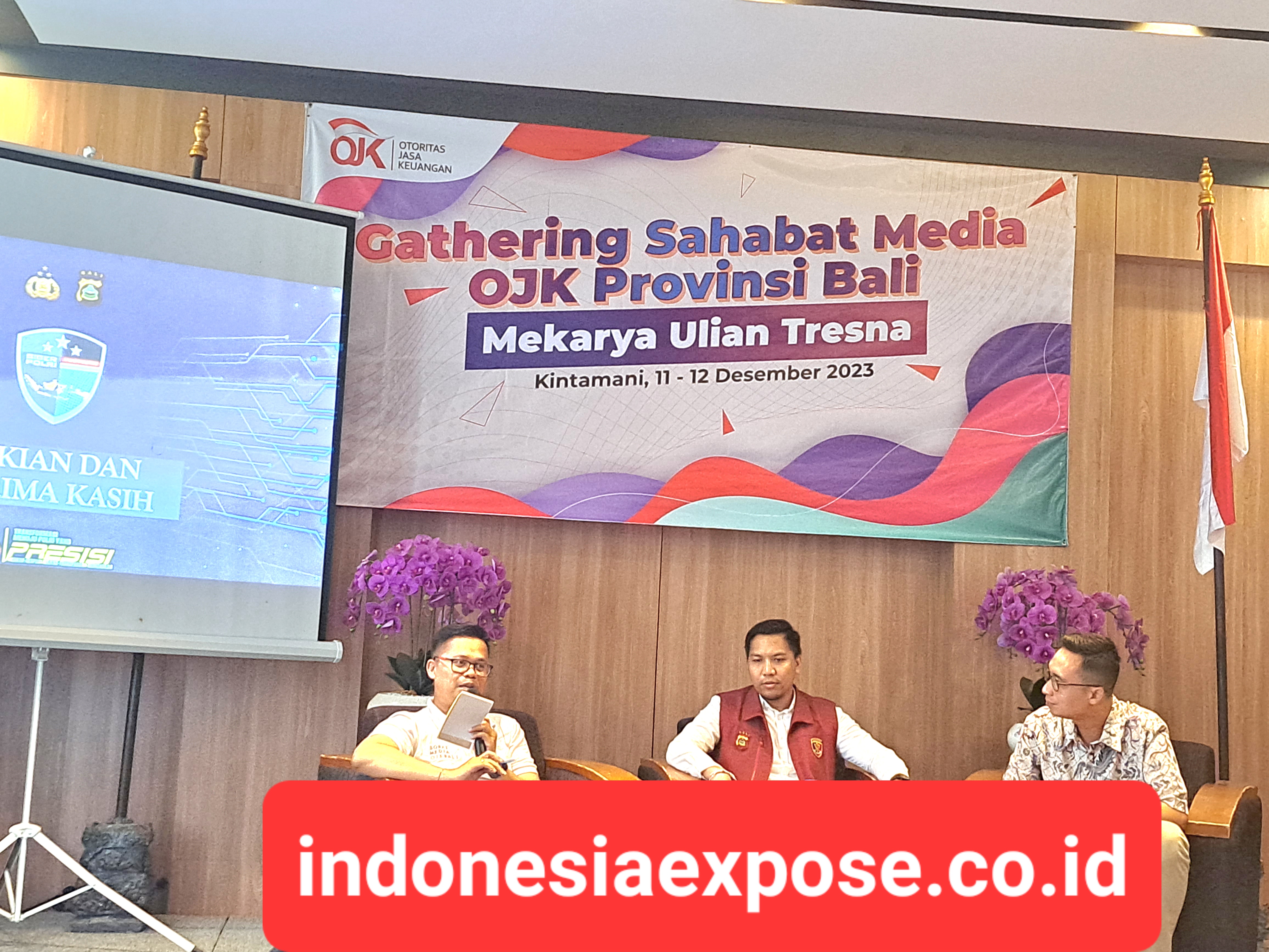 Waspadai Kejahatan Cyber Crime’ , OJK Bali Hadirkan Narasumber dari Polda Bali
