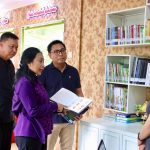 Menteri PPPA RI Bintang Puspayoga Tinjau Perpustakaan Kontainer Taman Janggan Kota Denpasar