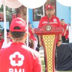 Pimpin Apel Hari Relawan PMI, Wawali Arya Wibawa berharap PMI Denpasar Jadi Role Model Kemanusiaan