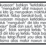 Renungan  Joger
