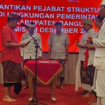 Pelantikan Pejabat Struktural Dilingkungan Pemkab Bangli, Bupati Bangli : Gelorakan Semangat Jengah Membangun Bangli