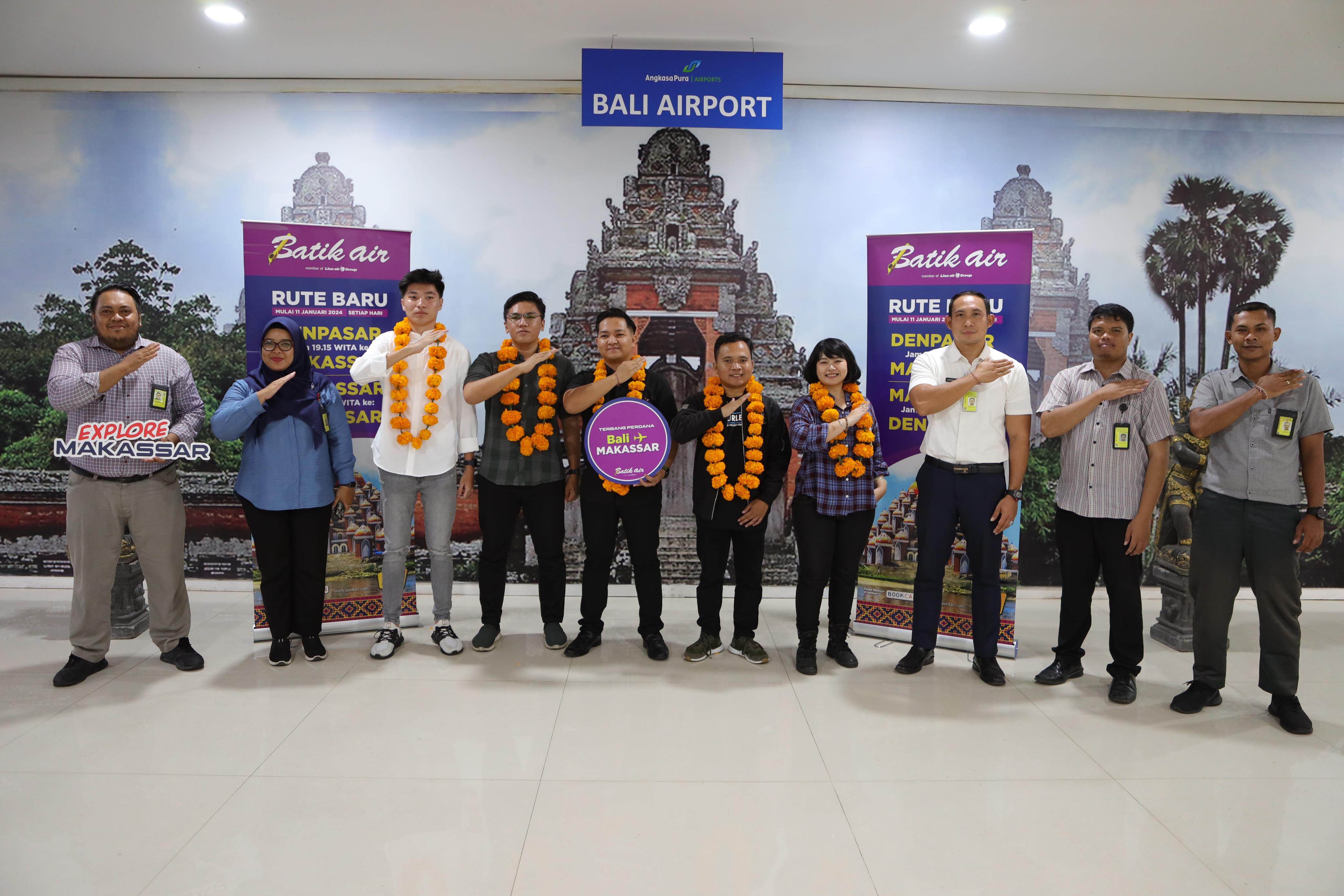 Awali  Tahun  2024, Bandara  Internasional  I Gusti  Ngurah  Rai – Bali  Tambah  Frekuensi  Rute  Makasar 