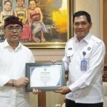 Aktif Fasilitasi Upaya P4GN, Pemkot Denpasar Terima Pengharagaan Dari BNN Kota Denpasar