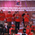 Sanjaya Hadiri Kampanye Akbar Ganjar-Mahfud Ranting PDI Perjuangan Desa Kesiut