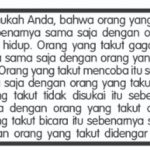 Renungan  Joger
