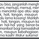 Renungan  Joger