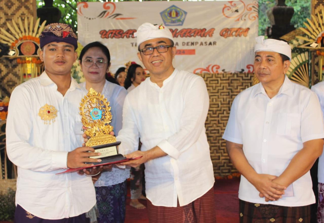Walikota Jaya Negara:  Utsawa Dharma Gita adalah Wujud Pelestarian Budaya Bali, Jadi Ajang Pencarian Bibit Wakili Denpasar.