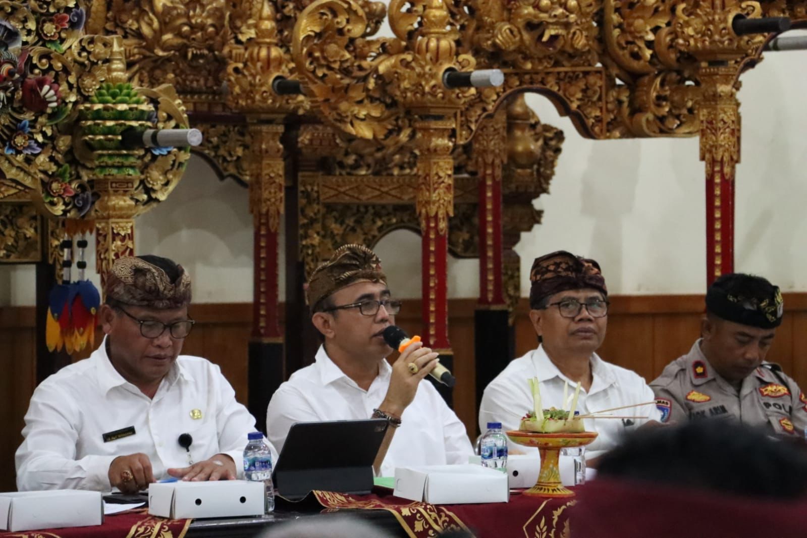 Dari Rapat Pengamaman Pelaksanaan Rangkaian Hari Suci Nyepi Di Kota Denpasar, Walikota Jaya Negara Harapkan Kolaborasi Bersama, Bratha Penyepian Berjalan Aman