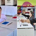 Gunakan Hak Pilih di Pemilu 2024, Walikota Jaya Negara di TPS 17 dan Wawali Arya Wibawa di TPS 15