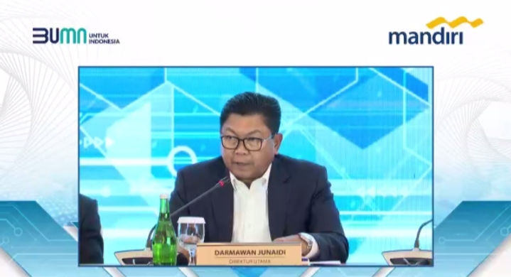 Dirut Bank Mandiri Darmawan Junaidi : Nilai transaksi digital melalui Livin’ by Mandiri tembus Rp2.435 triliun, tumbuh 48,4 persen 