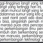 Renungan  Joger