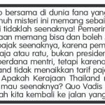 Renungan  Joger