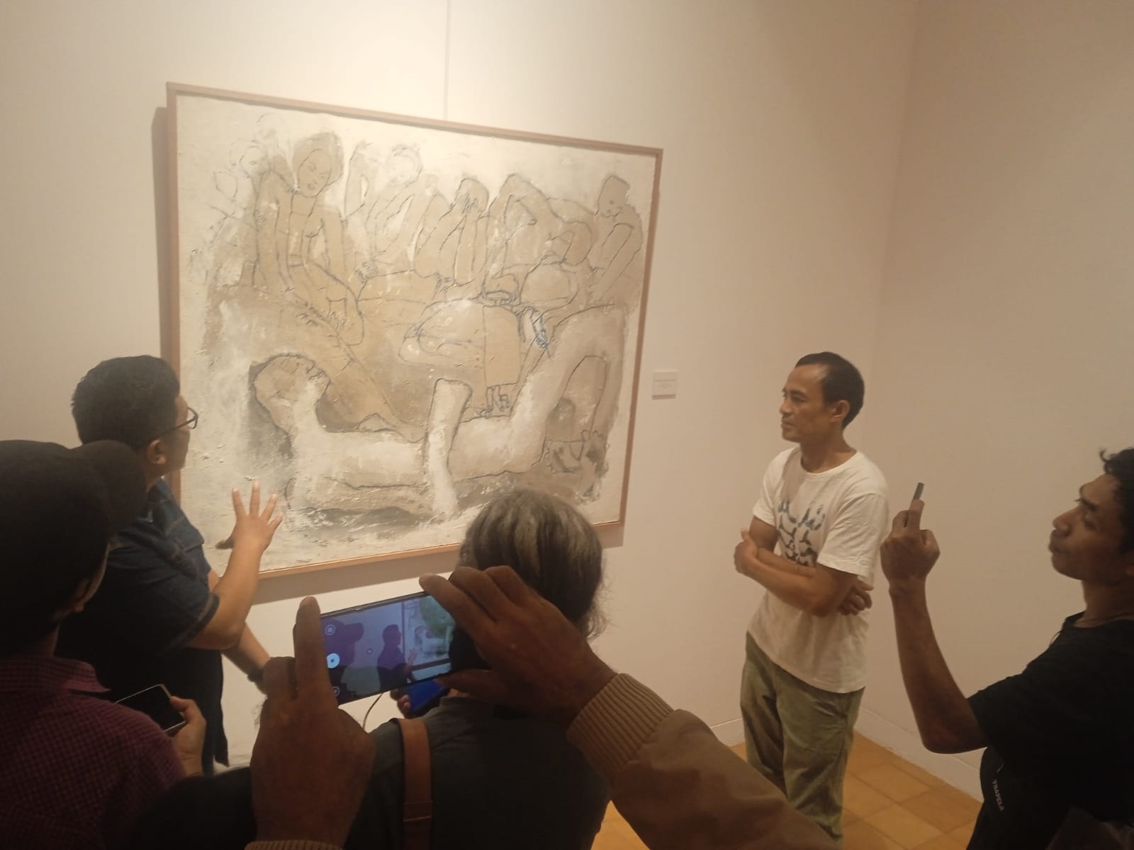 Pameran Tunggal I Wayan Sadu di Santrian Gallery Sanur “the journey”