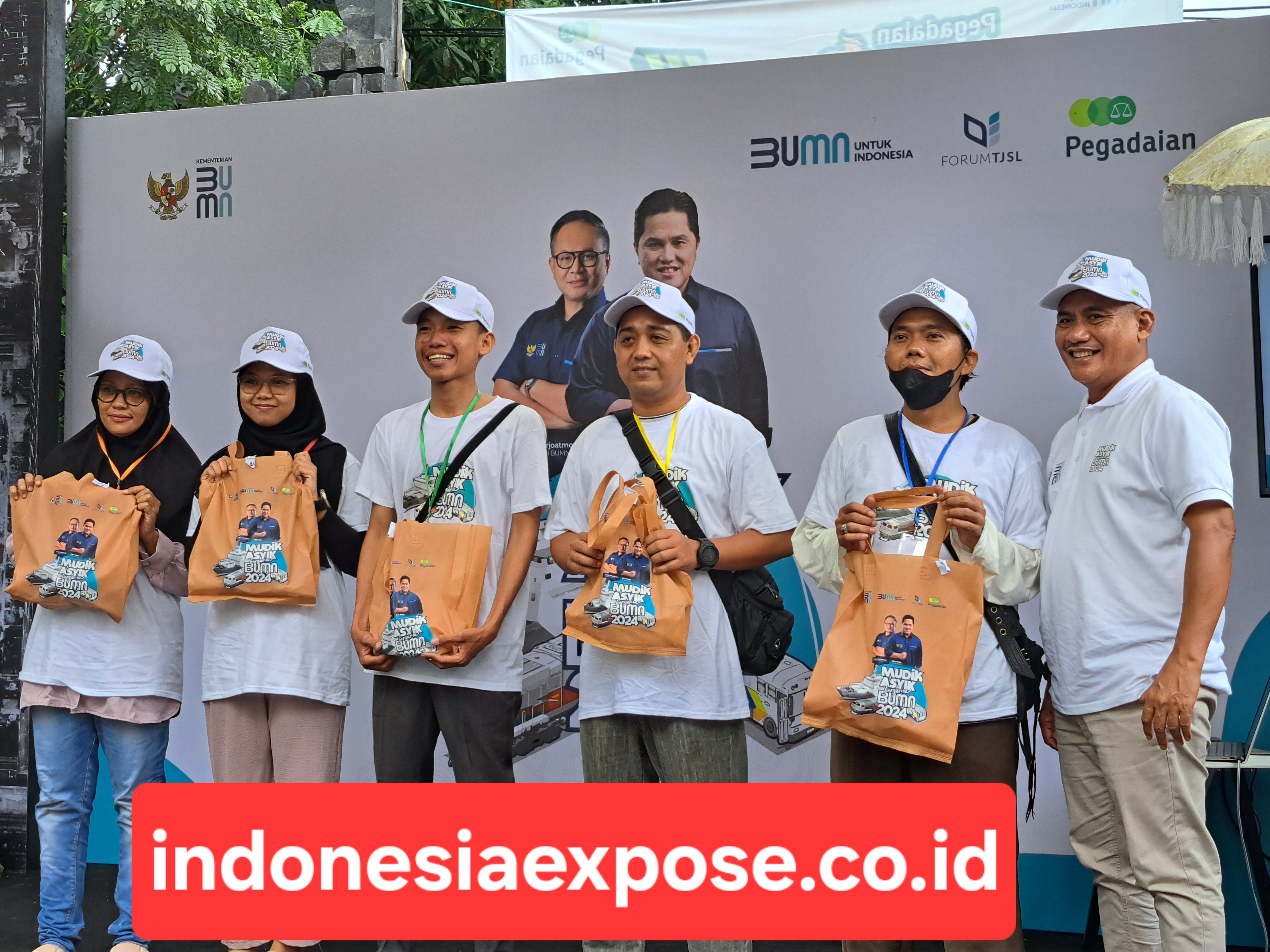 Idulfitri Penuh Berkah : PT. Pegadaian Kanwil VII Denpasar, sediakan 5 Bus, Mudik Gratis Tahun 2024