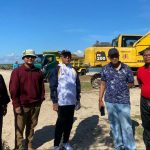 Walikota Jaya Negara Tinjau Pengerjaan Perataan Lahan Stockpile Mertasari