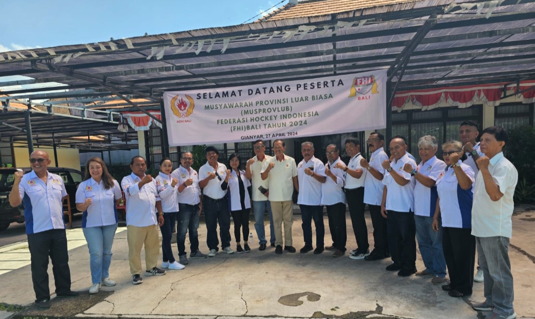 dr. Jaya Kusuma Ketum FHI Bali  : Bangun Sinergi Genjot Pembinaan Atlet Wujudkan Prestasi Olahraga Hockey