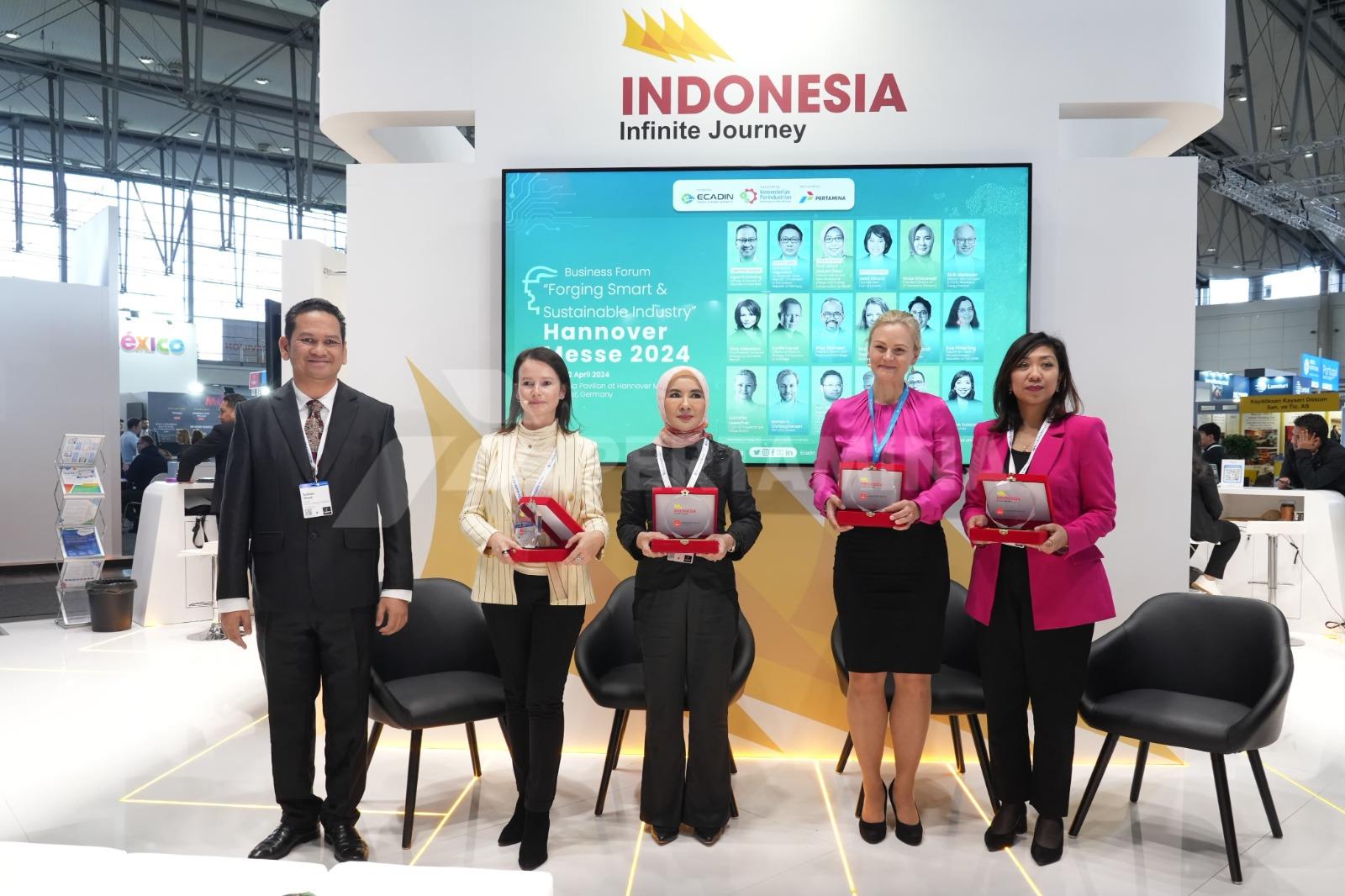 Pertamina Paparkan Bisnis Terintegrasi yang Berkelanjutan di Hannover Messe 2024