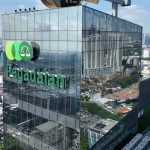 Wakil Menteri BUMN, Kartika Wirjoatmodjo meresmikan gedung baru Pegadaian berkonsep Green Building