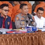 Polres Gianyar Amankan 15 Pelaku Pencurian.