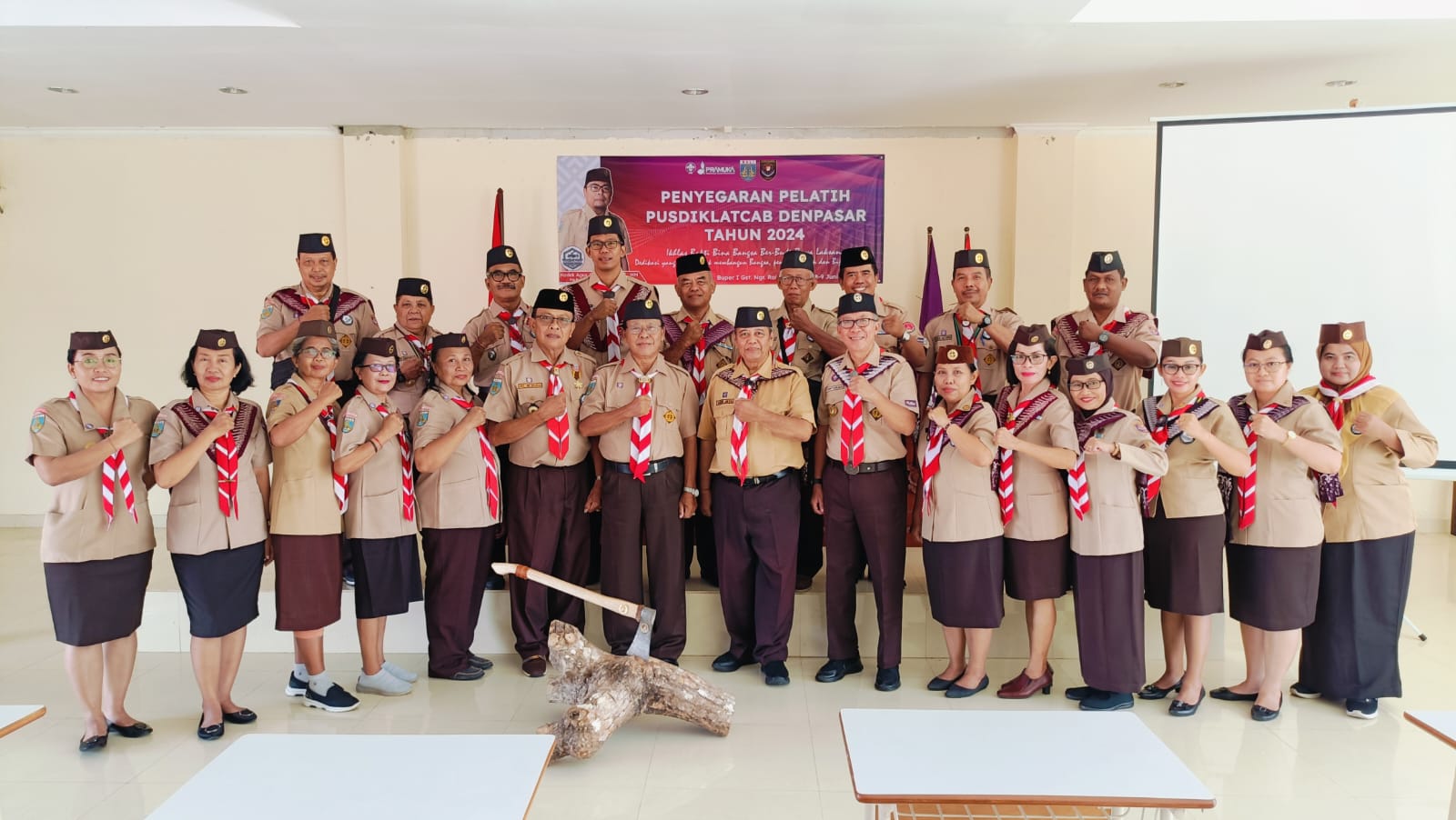 Tingkatkan Kompetensi dan Kapabilitas. Kwarcab Denpasar Gelar Pitaran Pelatih