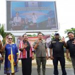 DR. M. Ridwan Rumasukun Pj Gubernur Papua  Monitoring dan  Resmikan Videotron di Supiori