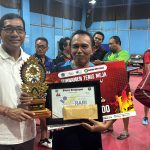 Desa Ubung Kaja, Raih Juara I Turnamen Tenis Meja Hari Pajak 2024.