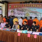 Di Bulan Juli 24, Polres Gianyar ungkap 10 Kasus Tindak Pidana Curanmor dan Curbis Dengan 15 Tersangka