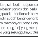 Renungan  Joger
