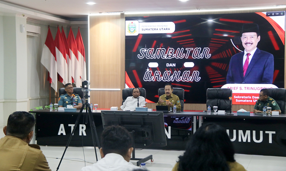 Sekdaprov Sumut Dukung Rancangan Perpres tentang Kawasan Perbatasan Negara dengan Laut Lepas