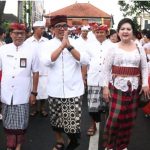 Bupati Sanjaya  Resmikan Jalan Sugriwa-Subali