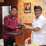 Walikota Denpasar Jaya Negara Terima Kunjungan Wakil Menteri Luar Negeri Parlemen Jepang, Komura Masahiro.