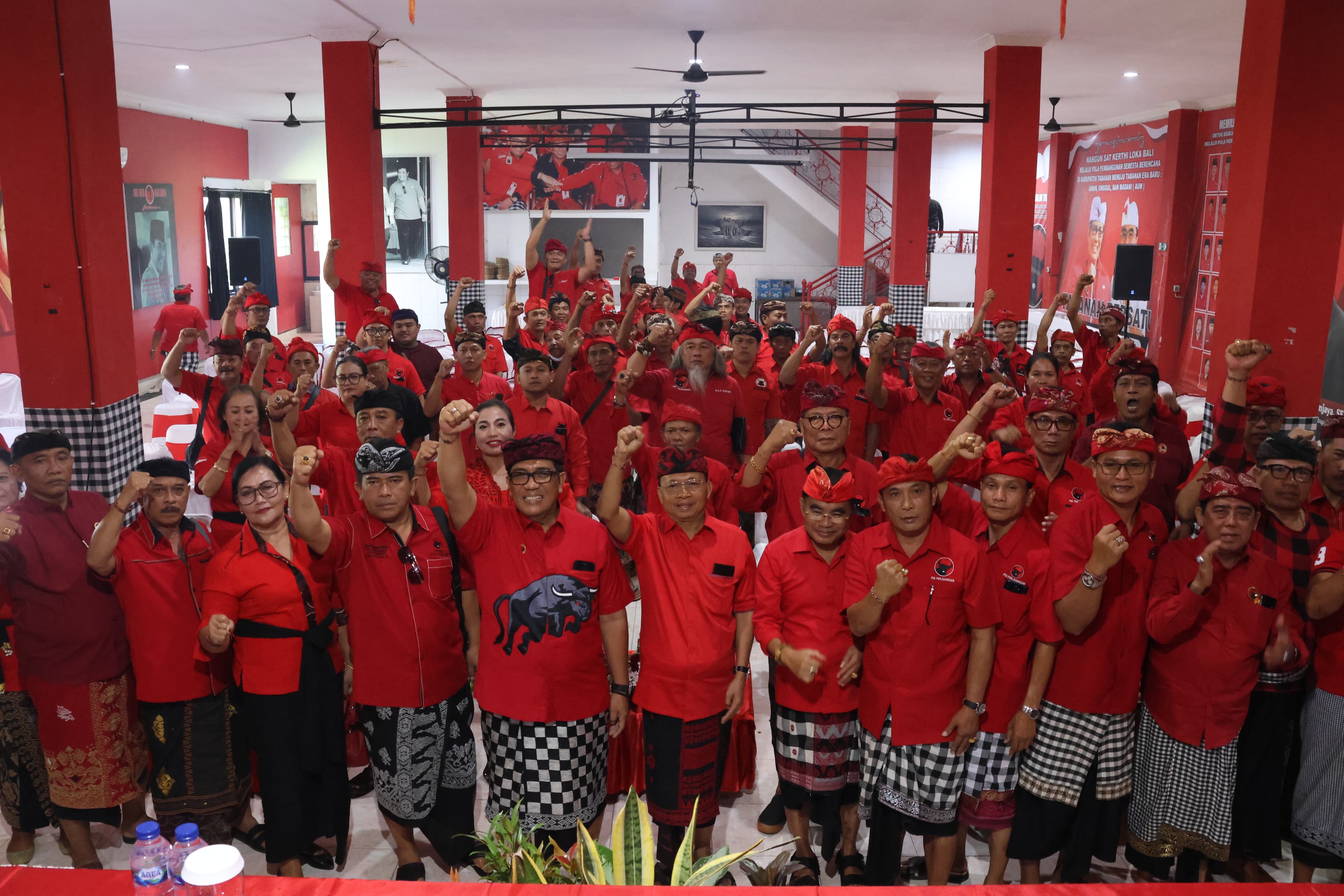 DPC PDI Perjuangan Kabupaten Tabanan Gelar Konsolidasi Internal Partai