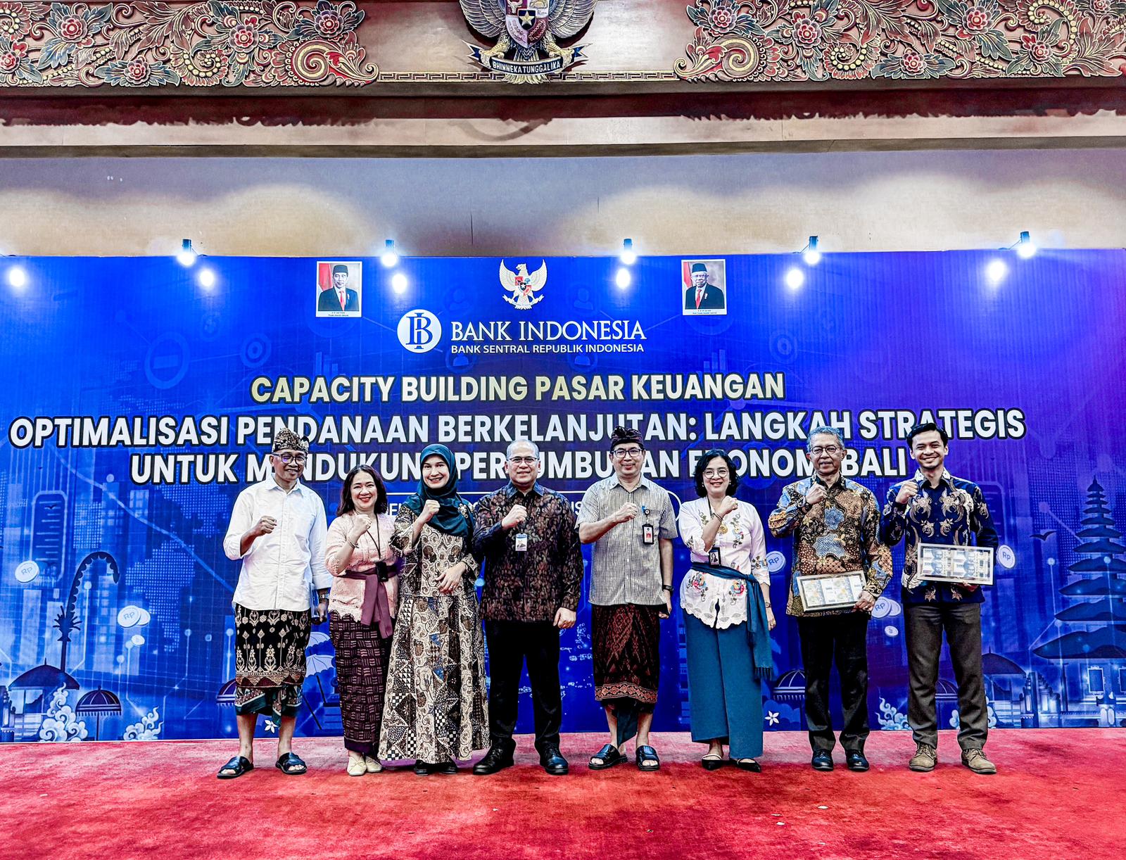 BI  Dorong  Pendalaman  Pasar  Keuangan untuk  Pendanaan  Investasi  yang  Berkelanjutan di  Bali