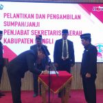 SN Sedana Arta Lantik  I Made Ari Pulasari  Jadi Pj  Sekda  Kabupaten Bangli.