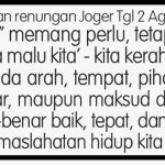 Renungan  Joger