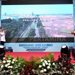 Pertamina Lakukan Groundbreaking Bufferzone Kilang Balongan
