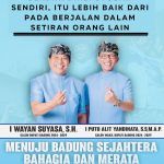 Pilkada Badung 2024 : Bacalon Suyadinata, Tawarkan Pendidikan Gratis & Pembagian Daging Gratis