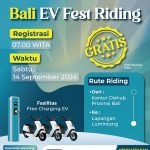 Meriahkan Hari Pelanggan Nasional 2024, PLN Kolaborasi Bersama Komunitas Motor Listrik Akan Adakan Touring Keliling Kota Denpasar