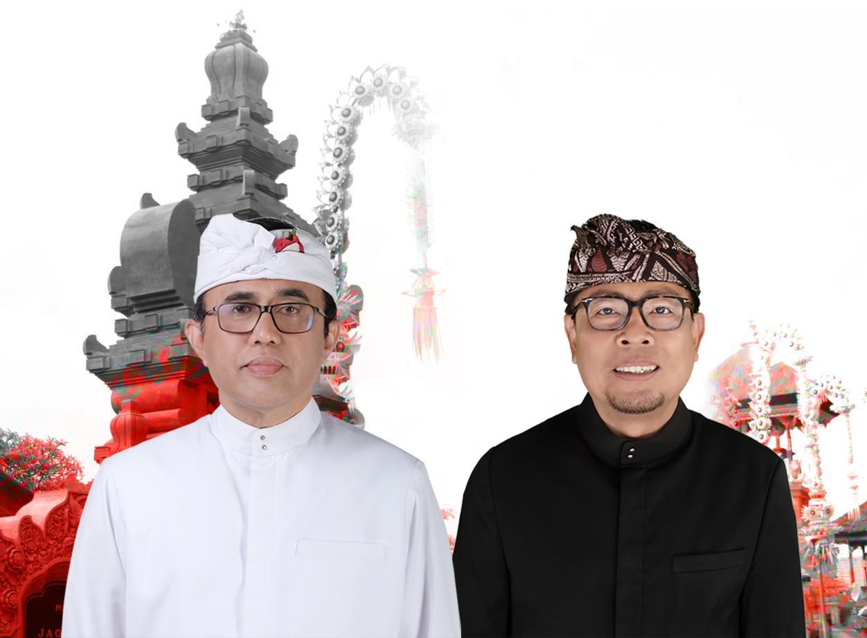 Walikota Jaya Negara &  Wawali Arya Wibawa Ucapkan Selamat Hari Suci Galungan Dan Kuningan.