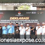KPU Bali Tetapkan No. Paslon Gubernur Bali Mulia – PAS No 1 – Paslon Koster- Giri No Urut  No.2