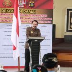 Pjs. Walikota Dewa Mahendra Dukung Deklarasi Damai Pilkada Serentak 2024