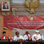 Bupati Sanajaya  Hadiri Peresmian Pengangkatan Pimpinan DPRD Kabupaten Tabanan Masa Jabatan 2024-2029