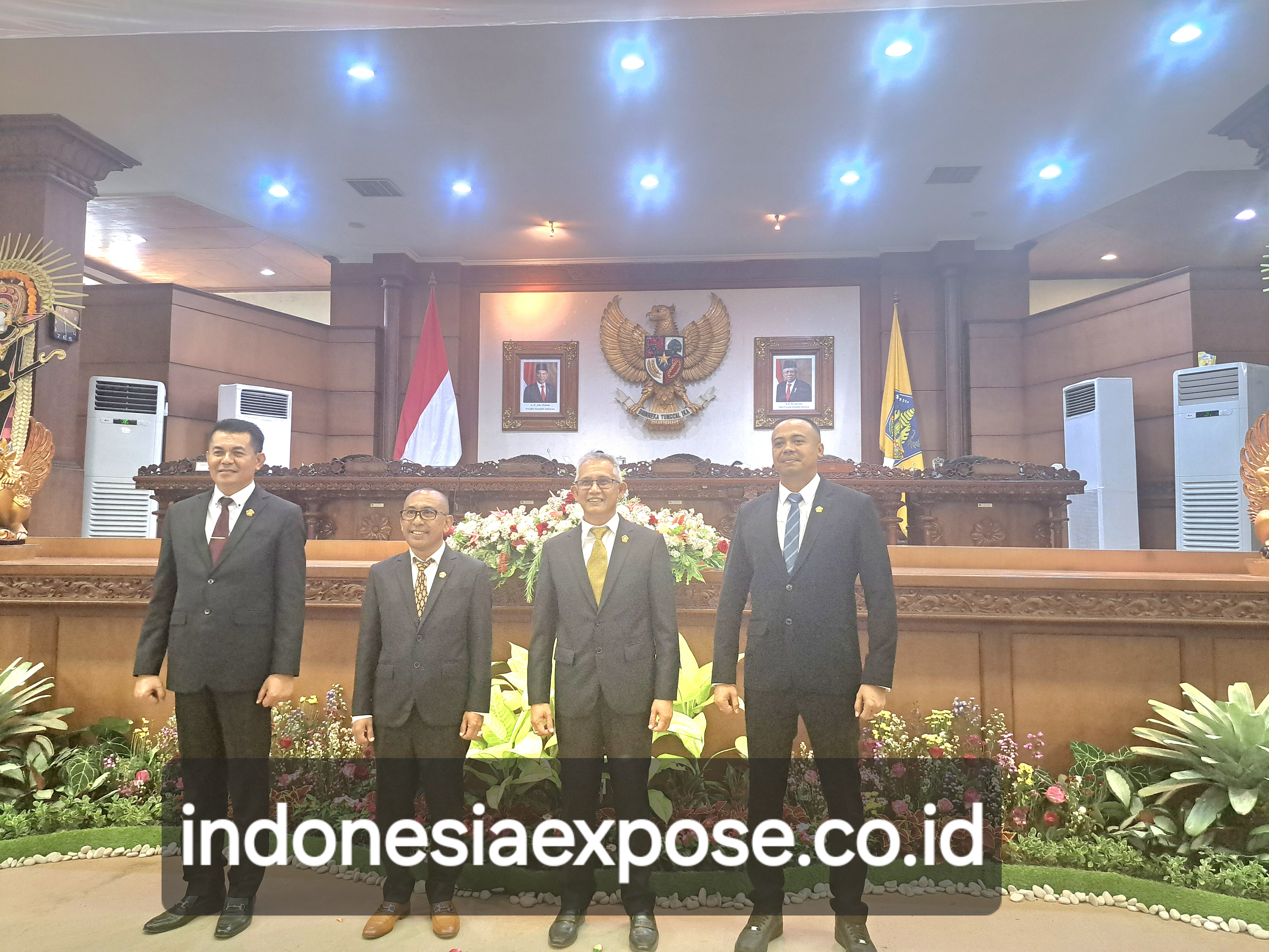 Pimpinan DPRD Provinsi Bali 2024-2029 Resmi Dilantik