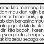 Renungan  Joger
