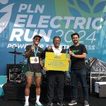 Lima  Pengemudi Ojol Prasejahtera  Raih  Motor Listrik di PLN Electric Run 2024