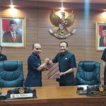 Pjs Bupati  I Made Rentin  hadiri Rapat Paripurna Penyampaian Jawaban Pemerintah Daerah atas Pemandangan Umum Fraksi DPRD Kab. Bangli