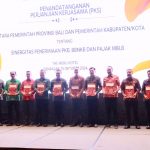 Sekda Denpasar Tandatangani PKS Sinergitas Penerimaan PKB, BBNKB dan Pajak MBLB