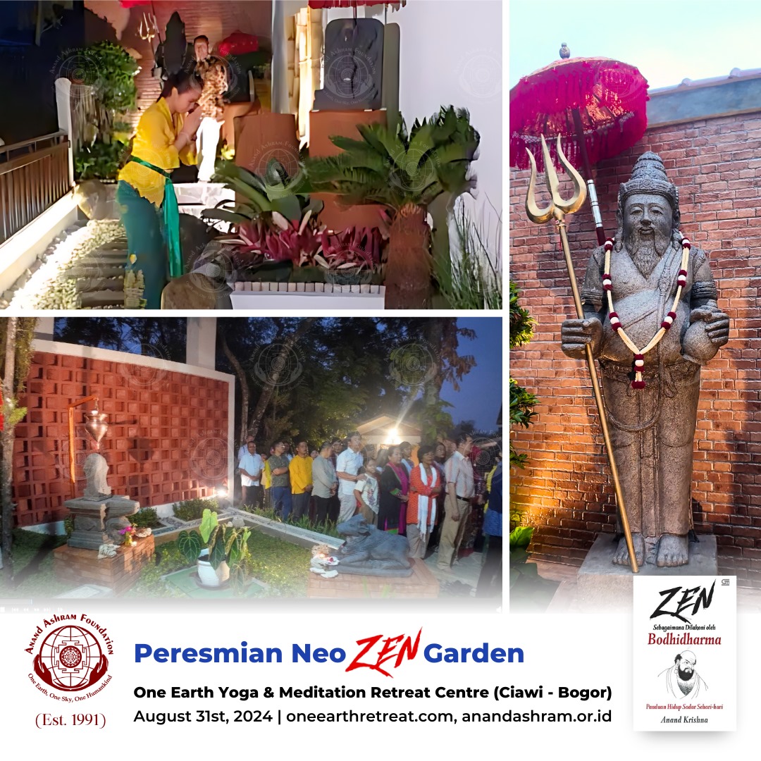 Menemukan Kembali Jiwa Bodhidharma di Zen Garden, One Earth Yoga & Meditation Retreat Centre Ciawi Bogor