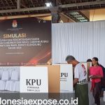 KPU  Bali  Gelar Simulasi Pemungutan Suara di TPS 3 Kab.Klungkung 