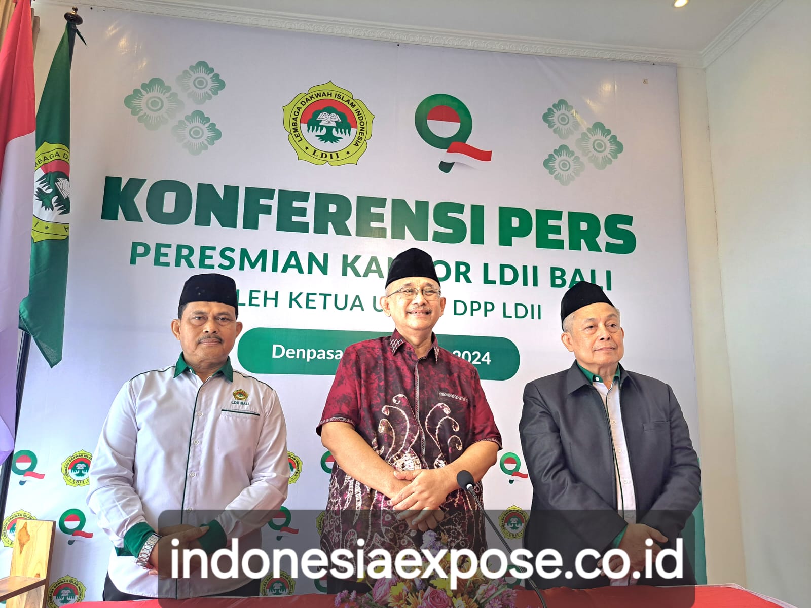 Ir. H. Criswanto Santoso, M.Sc  Ketum LDII : Resmikan Sekretariat LDII Provinsi  Bali
